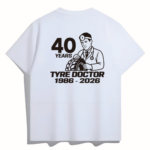 Tyre Doctor 40th Anniversary T-shirt