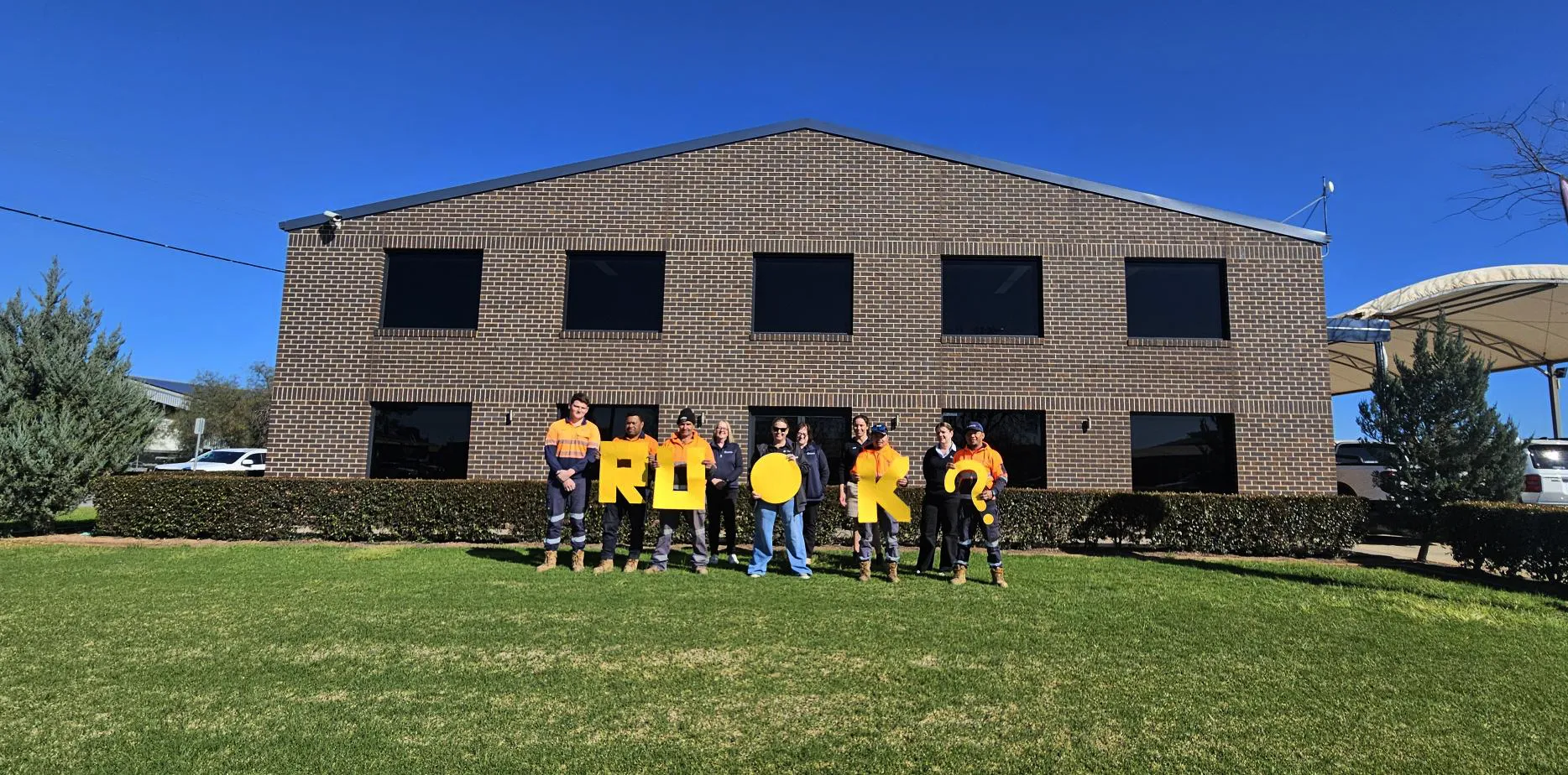 R U OK Day 2026 at Leeton HQ office